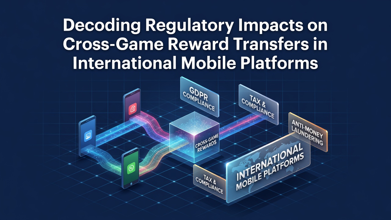 Regulatory frameworks influencing reward transfers across mobile gaming platforms in multiple jurisdictions